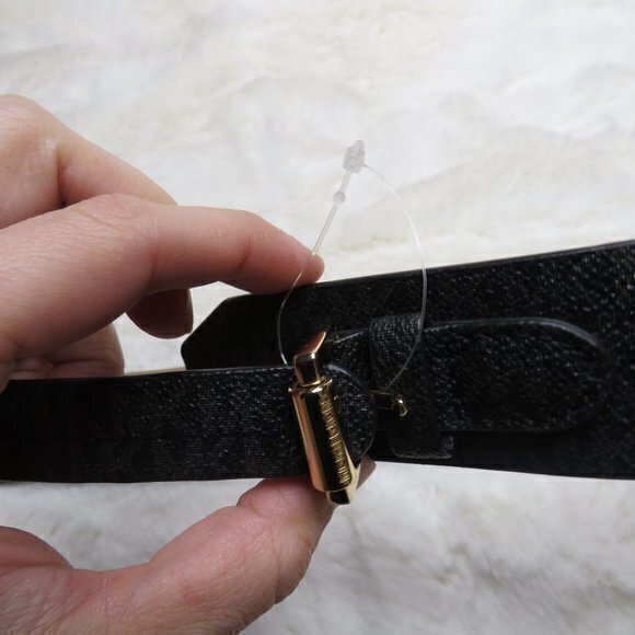 Michael Kors black waist belt 558360 - Picture 6 of 7